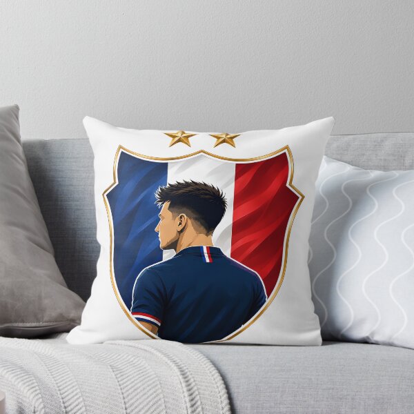 Item preview, France Football Fan Cartoon Sticker | French Football Supporter designed and sold by aminesez22.