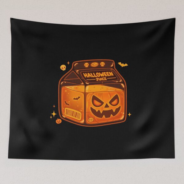 Item preview, Halloween Juice – Cute Jack O'Lantern Pumpkin Milk Carton Spooky Kawaii Design designed and sold by RedHDesign.