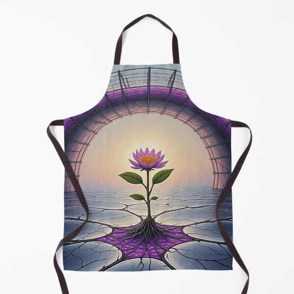 Item preview, Flower grows under futuristic archway designed and sold by Mianku | Für das Leben.