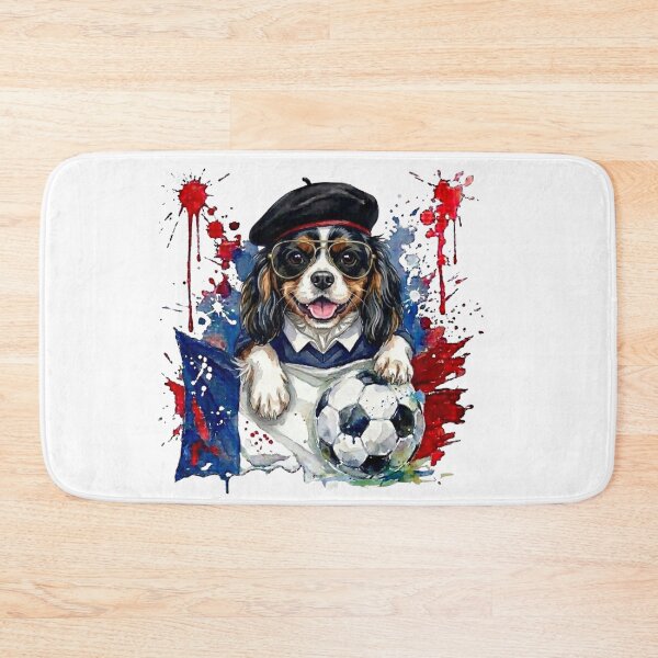 Item preview, Cavalier King Charles spaniel Tri World Cup France Suppawters designed and sold by The Suppawters.