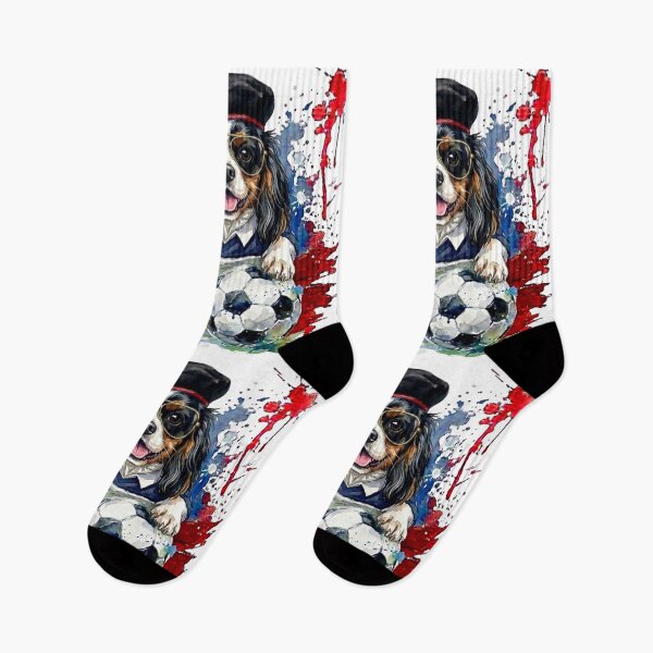 Item preview, Cavalier King Charles spaniel Tri World Cup France Suppawters designed and sold by The Suppawters.
