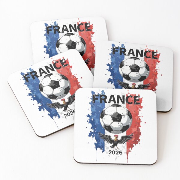 Item preview, France Football Fan Cartoon Sticker | French Football Supporter designed and sold by aminesez22.