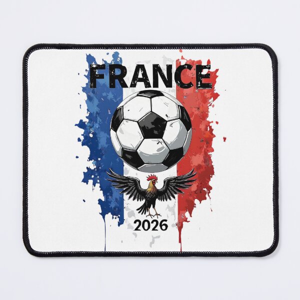 Item preview, France Football Fan Cartoon Sticker | French Football Supporter designed and sold by aminesez22.