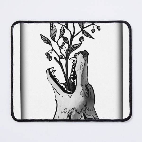 Item preview, Foliage From a Coyote Head designed and sold by StaticAlien.