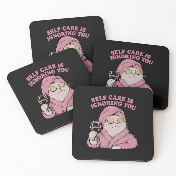 Item preview, Spa Cat Self Care Means Ignoring You Funny Design designed and sold by ChaoticCatIlust.