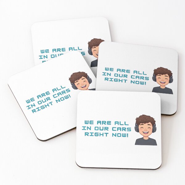 Item preview, We Are All In Our Cars Right Now Funny Cartoon designed and sold by EchoPrint Co..