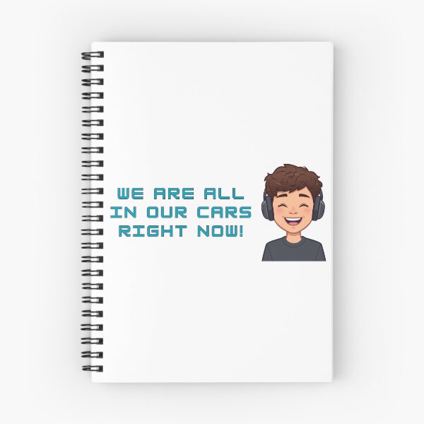 Item preview, We Are All In Our Cars Right Now Funny Cartoon designed and sold by EchoPrint Co..