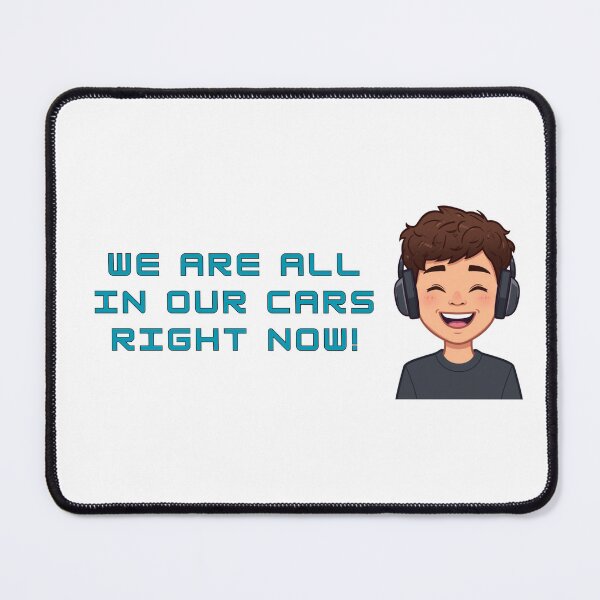 Item preview, We Are All In Our Cars Right Now Funny Cartoon designed and sold by EchoPrint Co..