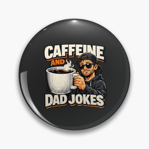 Item preview, Coffee and Dad Jokes Funny Father's Day designed and sold by DREAMBURN™.