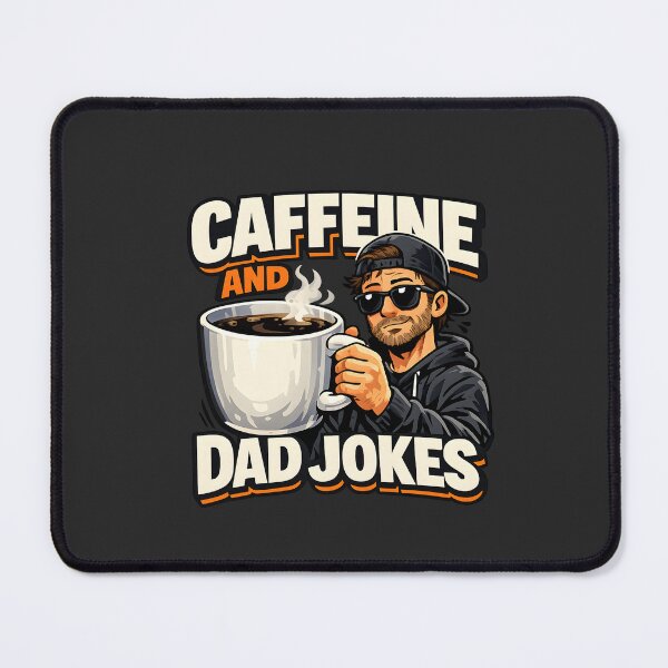 Item preview, Coffee and Dad Jokes Funny Father's Day designed and sold by DREAMBURN™.