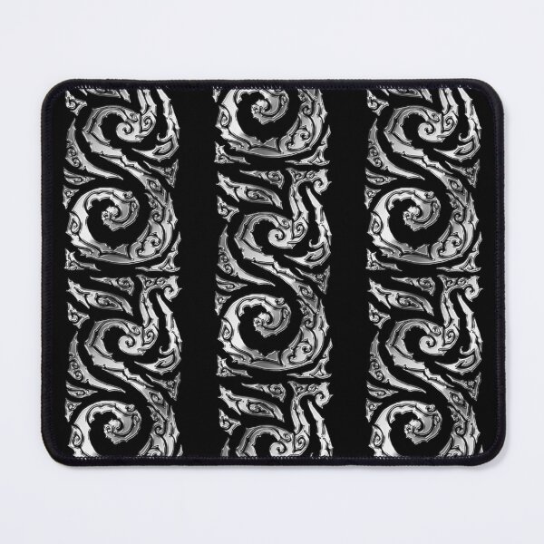 Item preview, Spiral Sigil Panel – Gothic Organic Abstract chrome) designed and sold by JFOdesign.