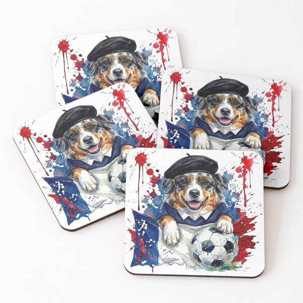 Item preview, Australian Shepherd World Cup France Suppawters designed and sold by The Suppawters.