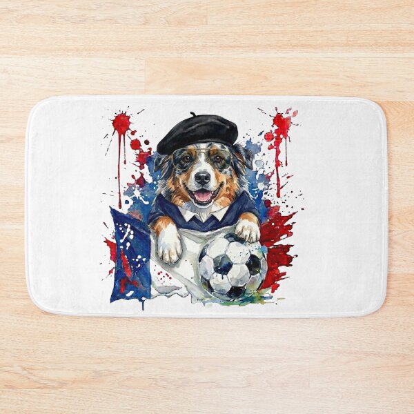 Item preview, Australian Shepherd World Cup France Suppawters designed and sold by The Suppawters.