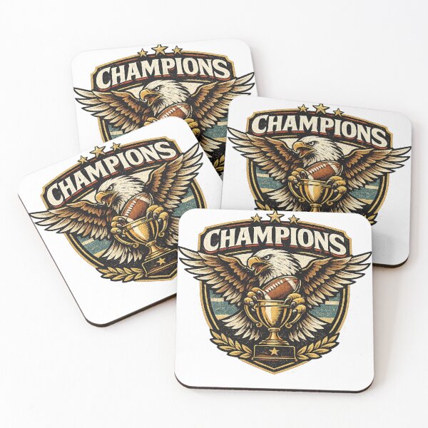 Item preview, Champions Eagle Trophy Vintage Sports designed and sold by ubeyeart.