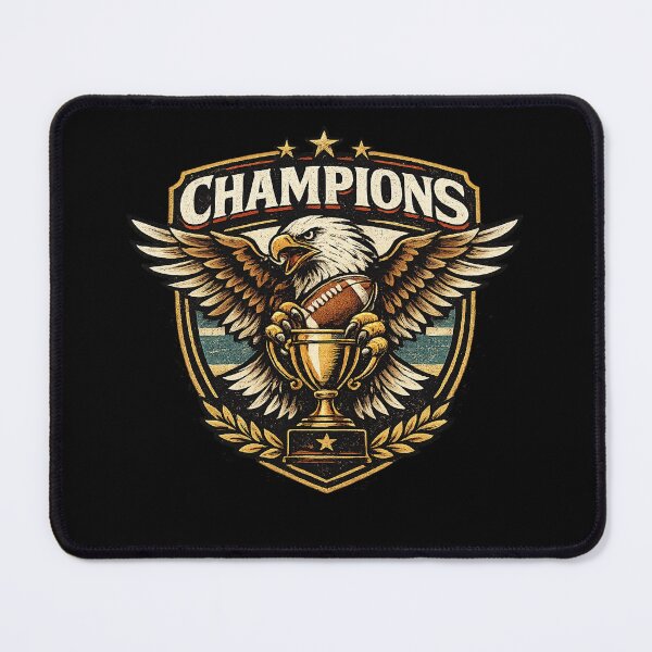 Item preview, Champions Eagle Trophy Vintage Sports designed and sold by ubeyeart.