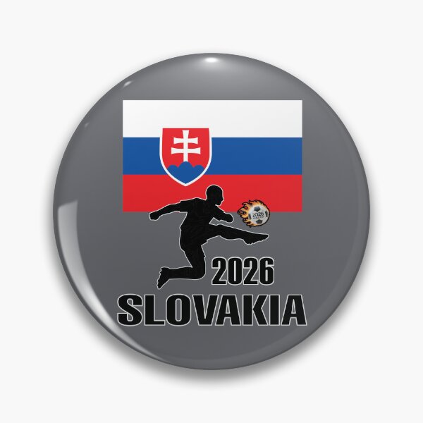 Item preview, Slovakia Soccer T-shirt 2026 designed and sold by benchpod47.