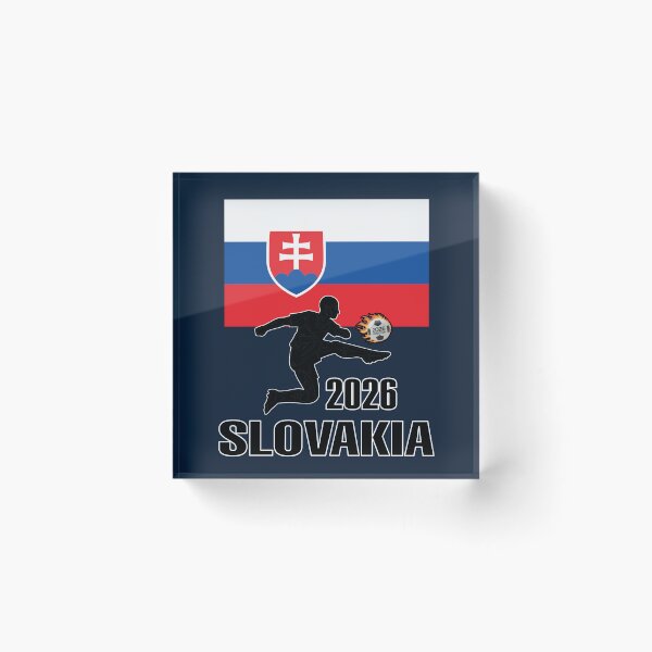 Item preview, Slovakia Soccer T-shirt 2026 designed and sold by benchpod47.