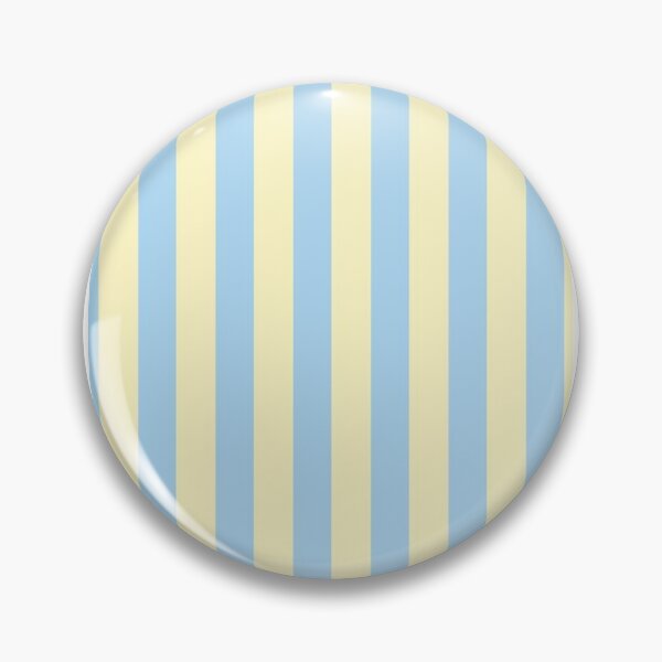 Item preview, Pastel Blue & Baby Yellow Stripe Pattern designed and sold by LuckyStarShop7.