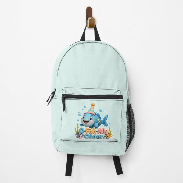 Item preview, O-Fish-Ally Older Cute Fish Birthday | Kawaii 3D Ocean Animal Party Fish Art designed and sold by Moons Studio.