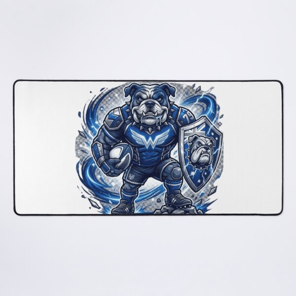 Item preview, Aggressive Bulldog Mascot Design for Rugby Fans designed and sold by JordanInk Studio.
