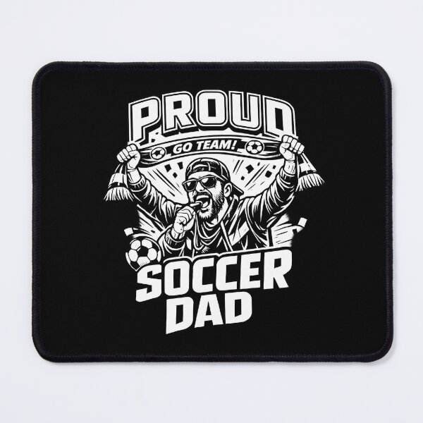 Item preview, Proud Soccer Dad Funny Football Fan Father's Day designed and sold by DREAMBURN™.