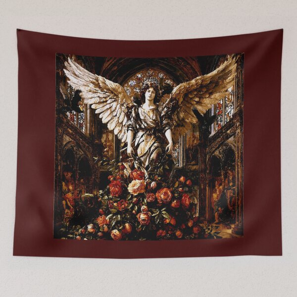 Item preview, Dark Gothic Art &amp; Fine Art Prints (1:1 Square Posters) designed and sold by Cyber-ART-Studio.