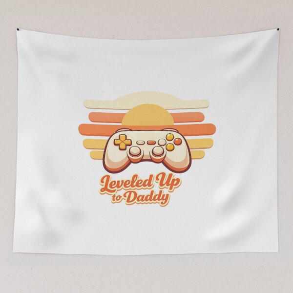 Item preview, Leveled Up to Daddy designed and sold by LuveraxArt.