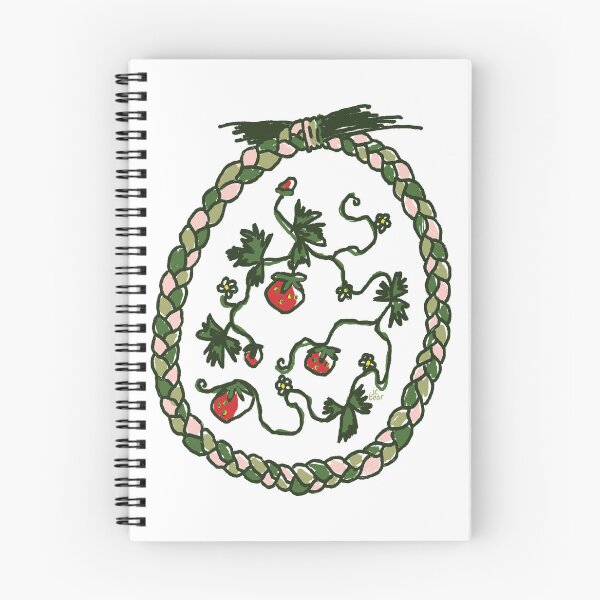 Item preview, Sweetgrass Surrounding Strawberries designed and sold by Tansi Maskwa.