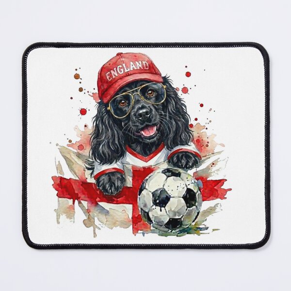 Item preview, Cocker spaniel black World Cup England Suppawters designed and sold by The Suppawters.