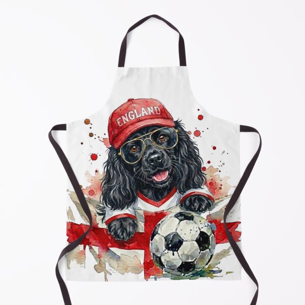 Item preview, Cocker spaniel black World Cup England Suppawters designed and sold by The Suppawters.