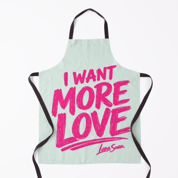 Item preview, I WANT MORE LOVE | Mint Typography Print | Fresh Statement Design designed and sold by BlueberrySwan.