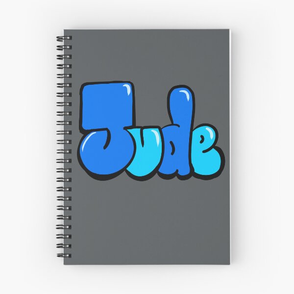Item preview, Jude Name Personalized Custom Retro 70s Typography Vintage Bubble Letters designed and sold by Artonmytee.