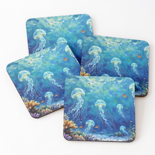 Item preview, Mesmerizing Underwater Jellyfish Dance designed and sold by Mary Spencer.