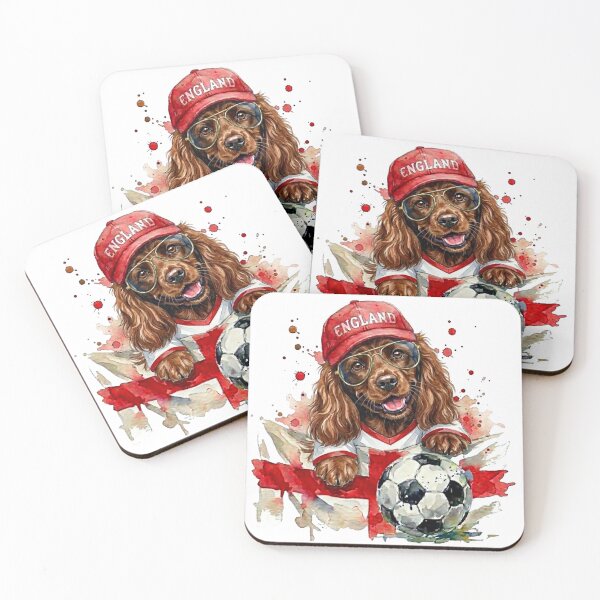 Item preview, Cocker spaniel brown World Cup England Suppawter designed and sold by The Suppawters.