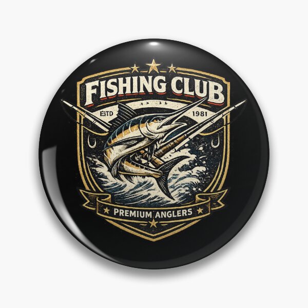 Item preview, Fishing Club designed and sold by ubeyeart.