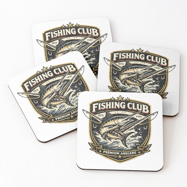 Item preview, Fishing Club designed and sold by ubeyeart.