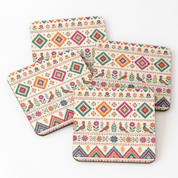 Item preview, Mexico - Oaxaca Folk Art Garden Pattern  designed and sold by Myra365Art.