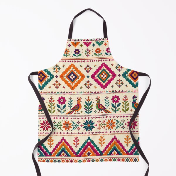 Item preview, Mexico - Oaxaca Folk Art Garden Pattern  designed and sold by Myra365Art.