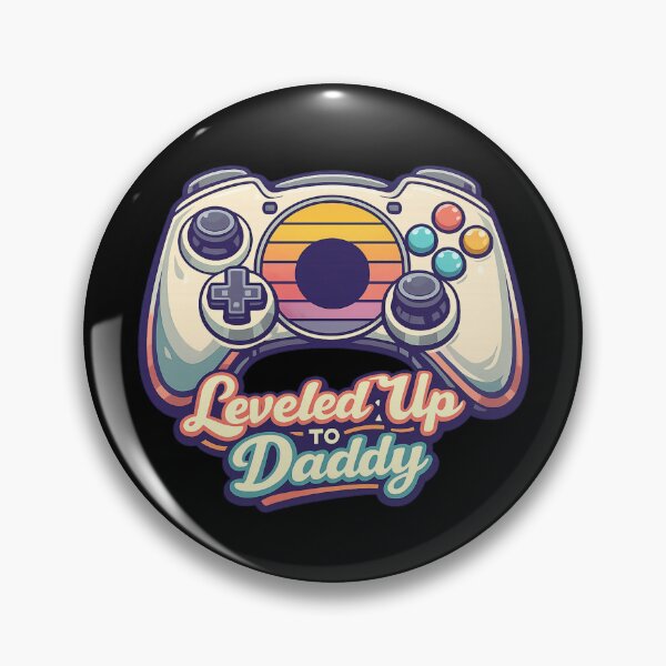Item preview, Leveled Up to Daddy designed and sold by LuveraxArt.