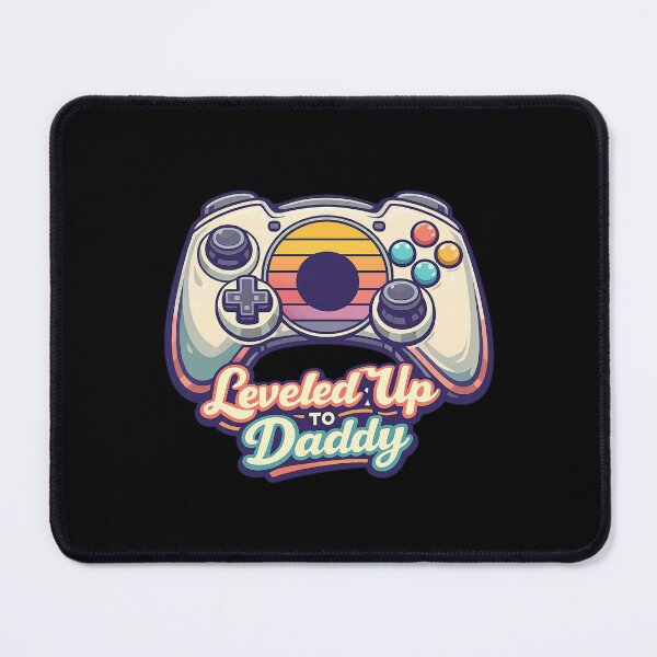 Item preview, Leveled Up to Daddy designed and sold by LuveraxArt.