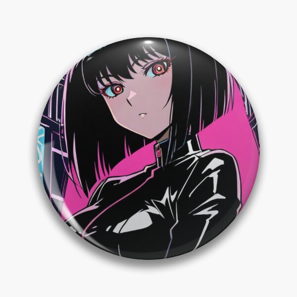 Artikelvorschau, Mode – intensive Frau in Schwarz und Neon entworfen und verkauft von AnimeShin.