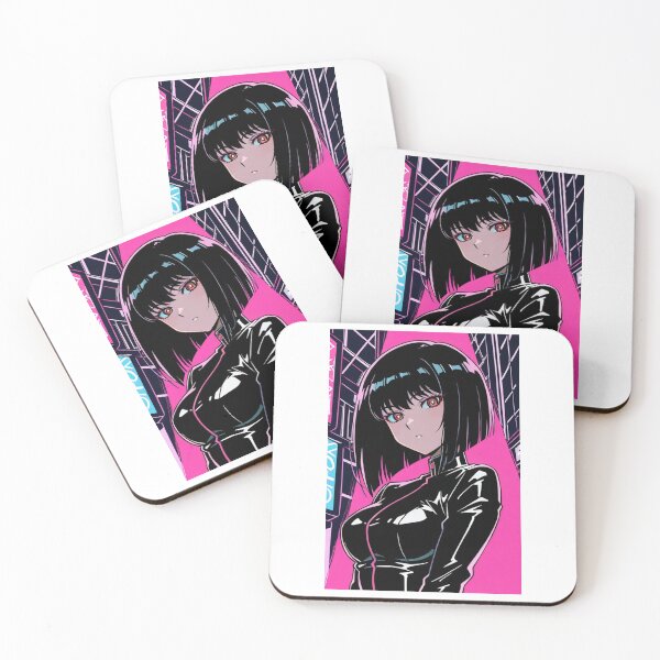 Item preview, Fashion - intense woman black neon designed and sold by AnimeShin.