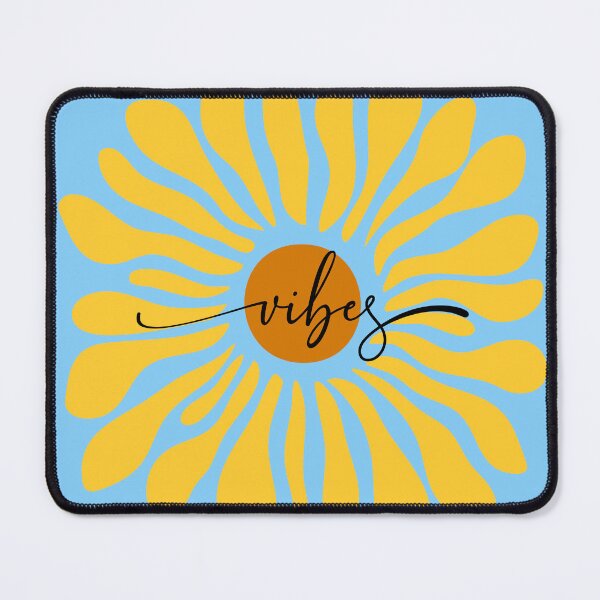Item preview, Yellow Sunflower Vibes Retro Graphic designed and sold by INK-ORA.