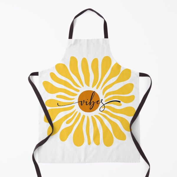 Item preview, Yellow Sunflower Vibes Retro Graphic designed and sold by INK-ORA.