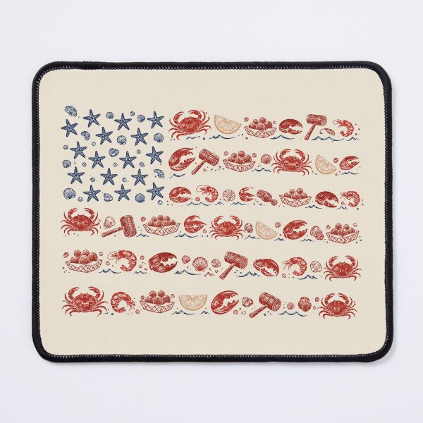 Item preview, Vintage Crab Feast Coastal Americana Seafood designed and sold by POD DYNASTY.