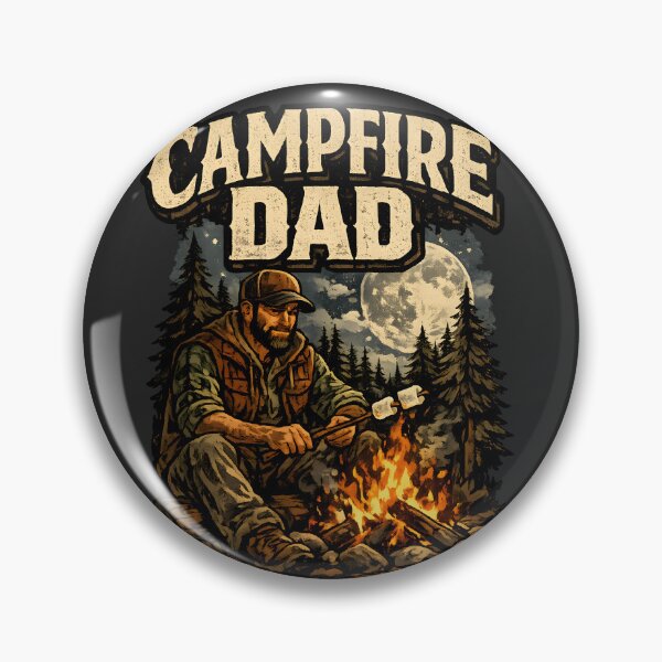 Item preview, Campfire Dad Funny Camping Father's Day Outdoor Adventure designed and sold by DREAMBURN™.