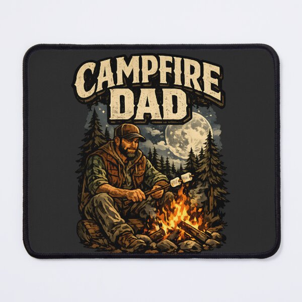 Item preview, Campfire Dad Funny Camping Father's Day Outdoor Adventure designed and sold by DREAMBURN™.