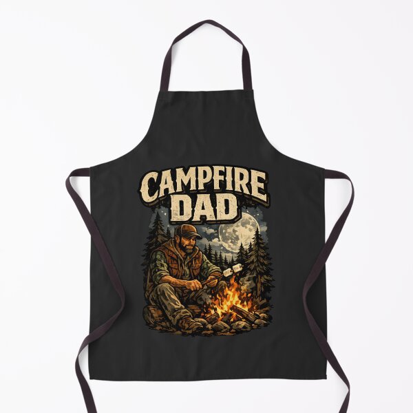 Item preview, Campfire Dad Funny Camping Father's Day Outdoor Adventure designed and sold by DREAMBURN™.