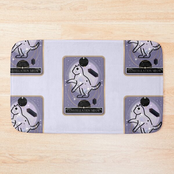 Item preview, Constellation Cat Tarot card   designed and sold by SolaceCatDesigns.