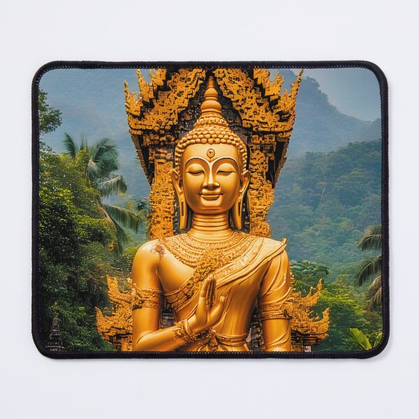 Item preview, Golden Dhamma in the Northern Hills designed and sold by ZenGrooves.